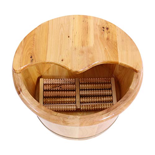 Balde de Madera para Spa de Pies y Pedicure