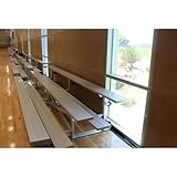 Three Row Tip-N-Roll Spectator Bleacher Plank - 7 ft.