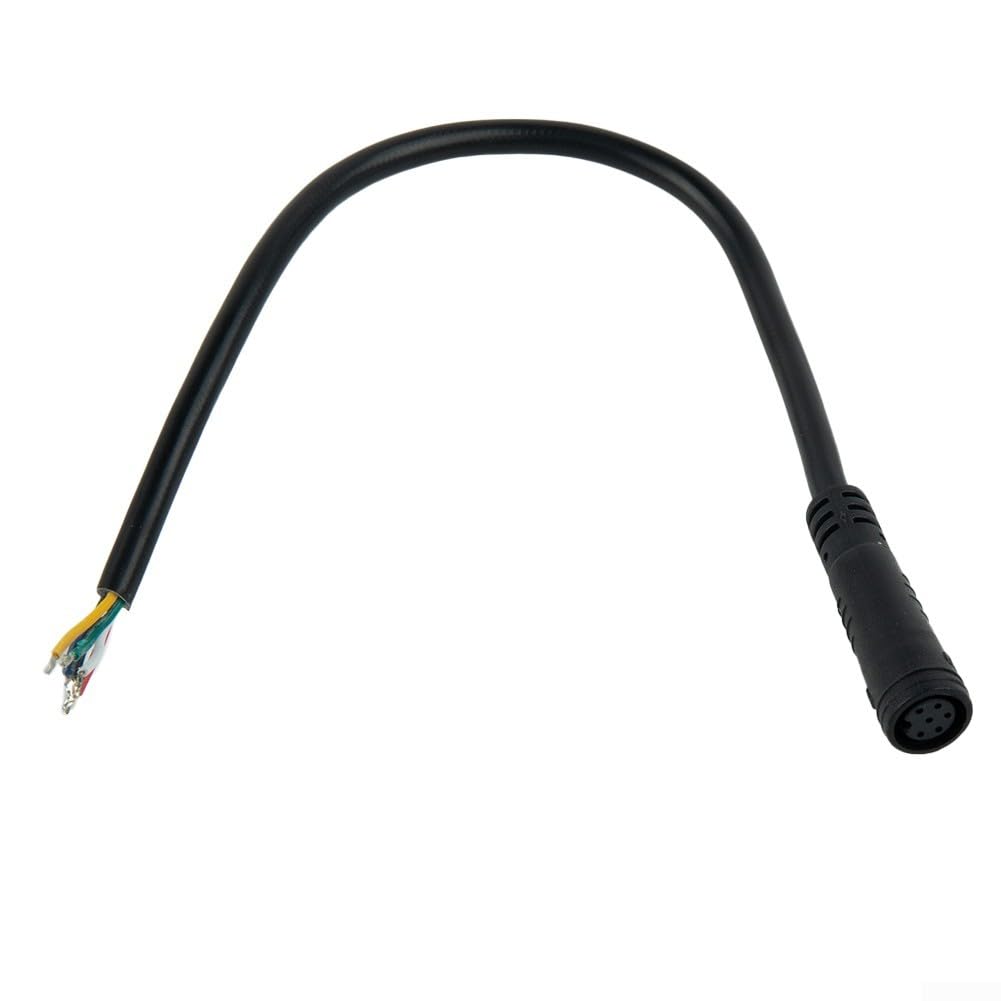 Extension Wire for Ebike Display Connector 23456 Pin Waterproof Cable for Bafang Electric Bike Wiring Systems (6 Pin Female)