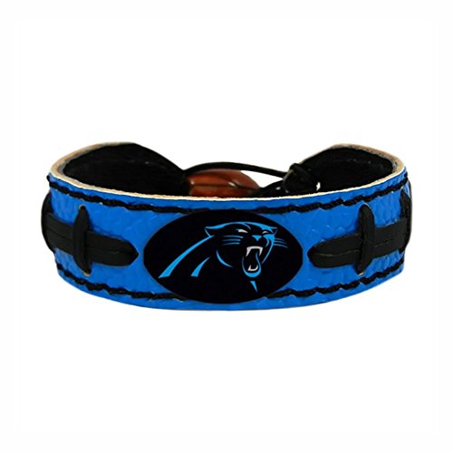 NFL Carolina Panthers Team Color NFL Football Bracelet