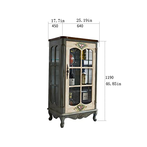 Freestanding-Wine-Rack-Farmhouse-Wine-Cabinet-Single-Door-Glass-Display-Cabinet-Storage-Wine-Cabinet-Suitable-for-Living-Room-Bar-and-Kitchen-Buffet-Sideboard Freestanding Wine Rack Farmhouse Wine Cabinet Single Door Glass Display Cabinet Storage Wine Cabinet Suitable for Living Room Bar and Kitchen Buffet Sideboard