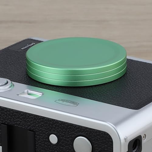 Haoge Tapa de Lente de Metal para Cámara Fuji Instax Mini EVO Film Accesorios de Cámara, Verde miniatura 3