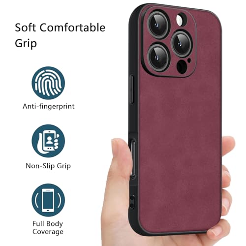 Coque pour iPhone 16 Pro Max étui en TPU antidérapant 6,9 pouces 2024