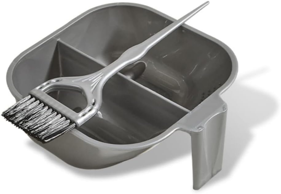 Hair Dyeing Tool Hair Coloring Brush Bowl Set Hair Tint Kit for DIY Salon Hair Dye 2PCS Colour Accessories : Beauty & Personal Care