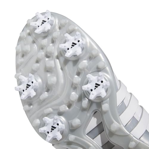 adidas Women's Tour360 24 Golf Shoes, Footwear White/Core Black/Silver Metallic, 9.5 by adidas - Image 7