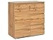 Produktbild möbelando Kommode Standschrank Anrichte Highboard Sideboard Schrank Holz Flur Ravenna II Honig-Eiche