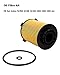 2Pcs Oil Filters Fit for Volvo XC90 C60 S90 2015-2020 Replace 31372212 32140029