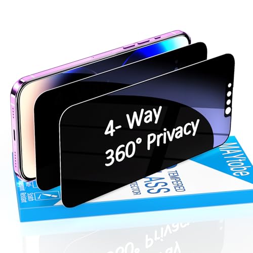 Verre trempé iPhone 14 Plus anti-espion fini les regards indiscrets 360