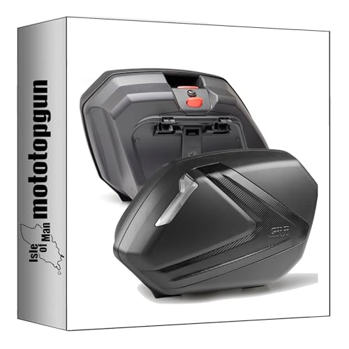 Valises Givi V37NNT Monokey Side Carbon Look Tech 74L pour moto