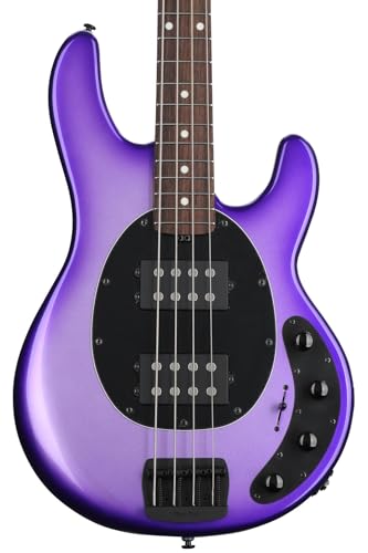 Ernie Ball Music Man StingRay Special 4 HH Bass Guitar - Grape Crush with Rosewood Fingerboard