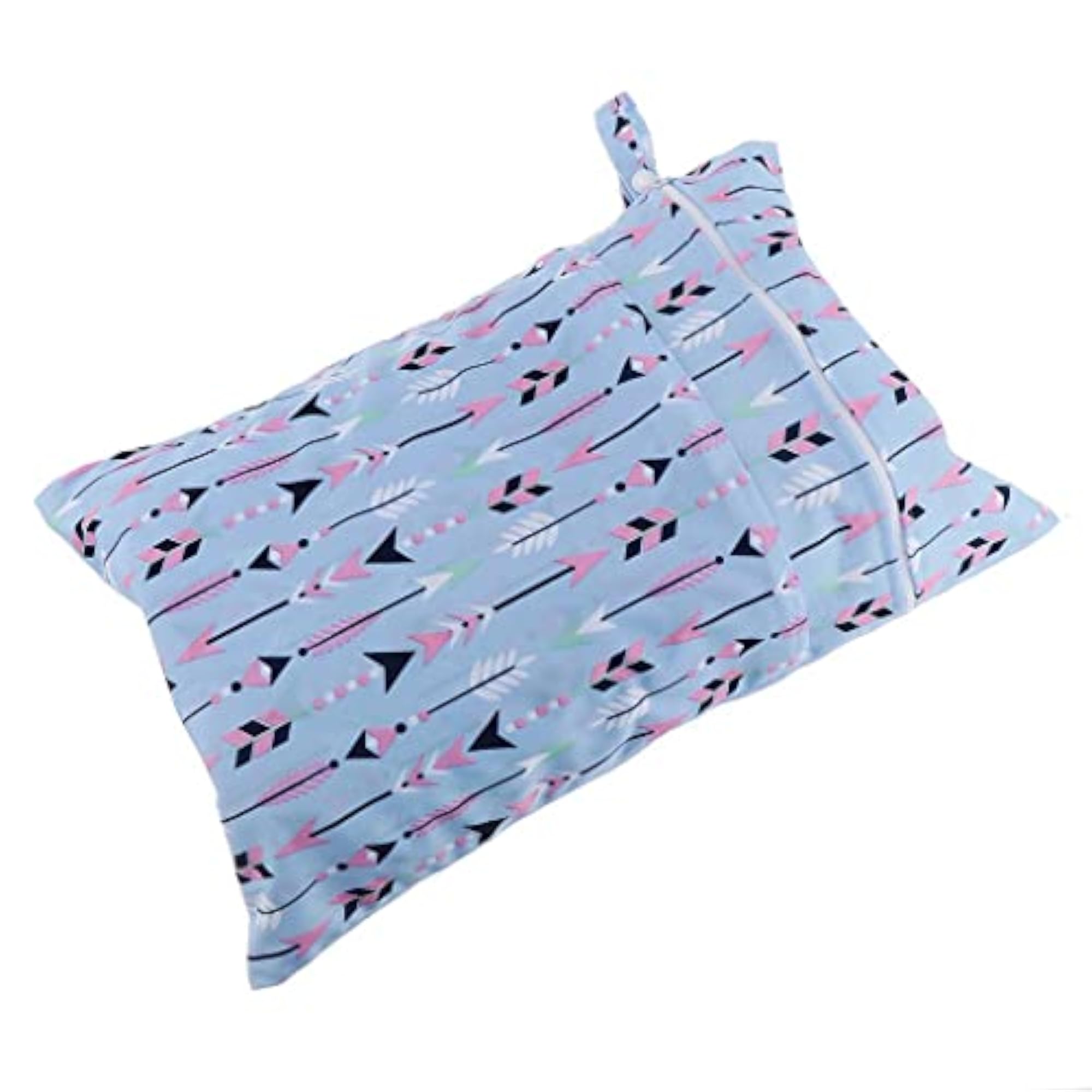 Double Zipper Baby Cloth Diaper Wet Dry Bag, Style 6