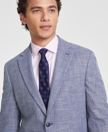 Tommy Hilfiger Mens Modern fit Sport Coat Blazer 44 L Blue3