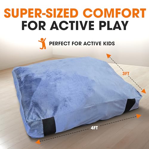 Cheer Collection Crash Pad - Sensory Crash Pads for Kids - Washable Cover - Sensory Room Essential - 3' x 4' FT - OEKO-TEX STANDARD 100

Cheer Collection Crash Pad - Crash Pads for Kids Sensory - Washable Cover Material - Sensory Toy - 3' x 4' FT - O