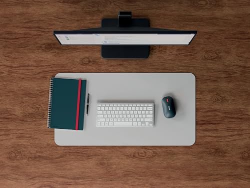 Leitz Desk Mat Geri Dönüşümlü 36x70 cm Açık Gri