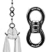 AusKit Swing Swivel, 35 KN Safest Rotational Device Hanging Accessory for Web Tree Swing, Therapy Swing, Aerial Dance, Swing Spinner Hanger, Rock Climbing, Hanging Hammocks