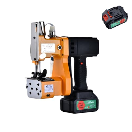 Máquina de coser bolsas portátil, máquina de cerrar bolsas, máquina de sellado y cierre de bolsas inalámbrica para bolsas exprés, bolsas tejidas, bolsas de arpillera, mantas, bolsas de papel y cuero Máquina de coser bolsas portátil, máquina de cerrar bolsas, máquina de sellado y cierre de bolsas inalámbrica para bolsas exprés, bolsas tejidas, bolsas de arpillera, mantas, bolsas de papel y cuero