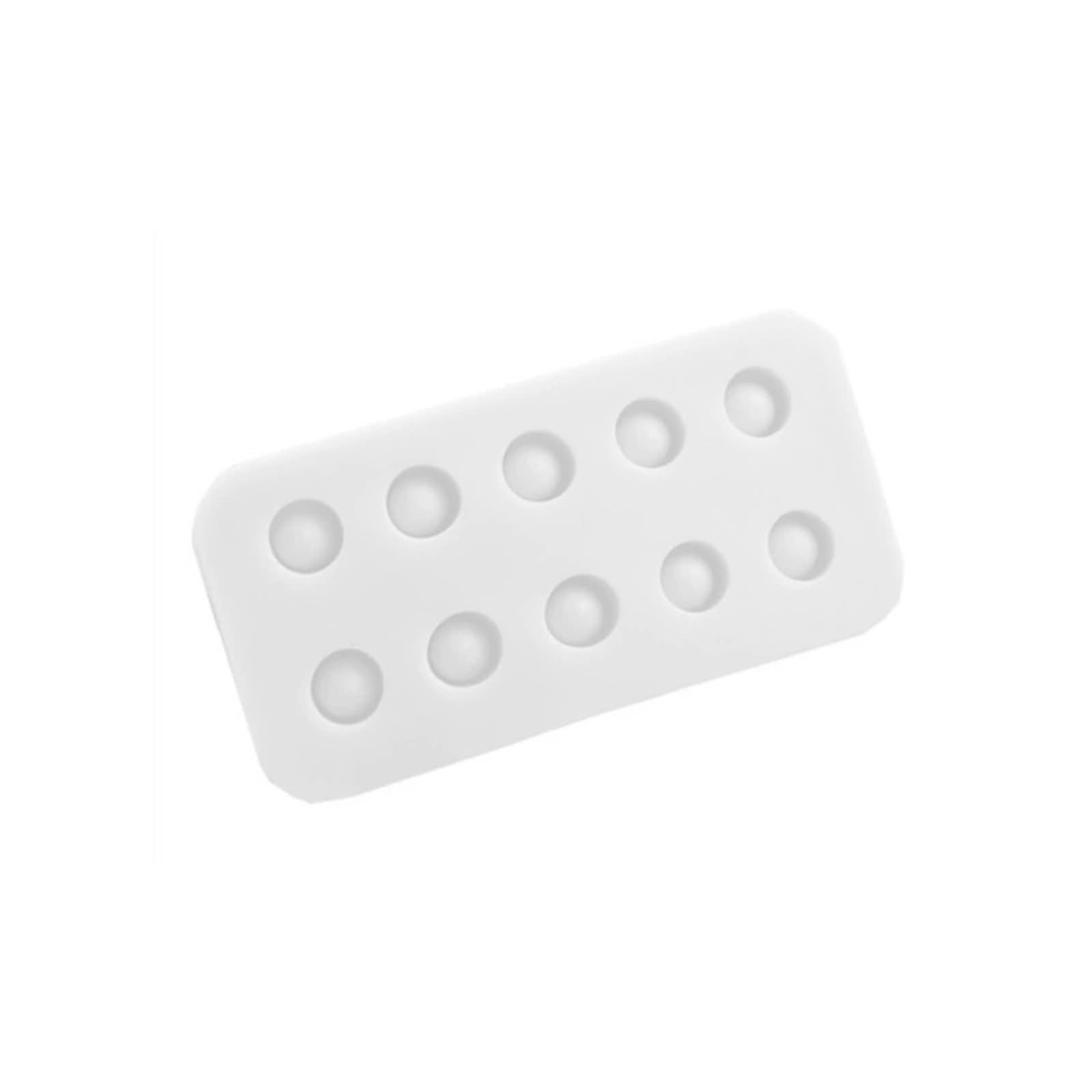 L'apicoltura 10 Pz Cera Queen Innesto Tazza Stampo In Silicone Compatto Riutilizzabile D'api Maker Strumento Ape Cella Attrezzature Strumenti Di Apicoltura Per Nido Forniture(White)