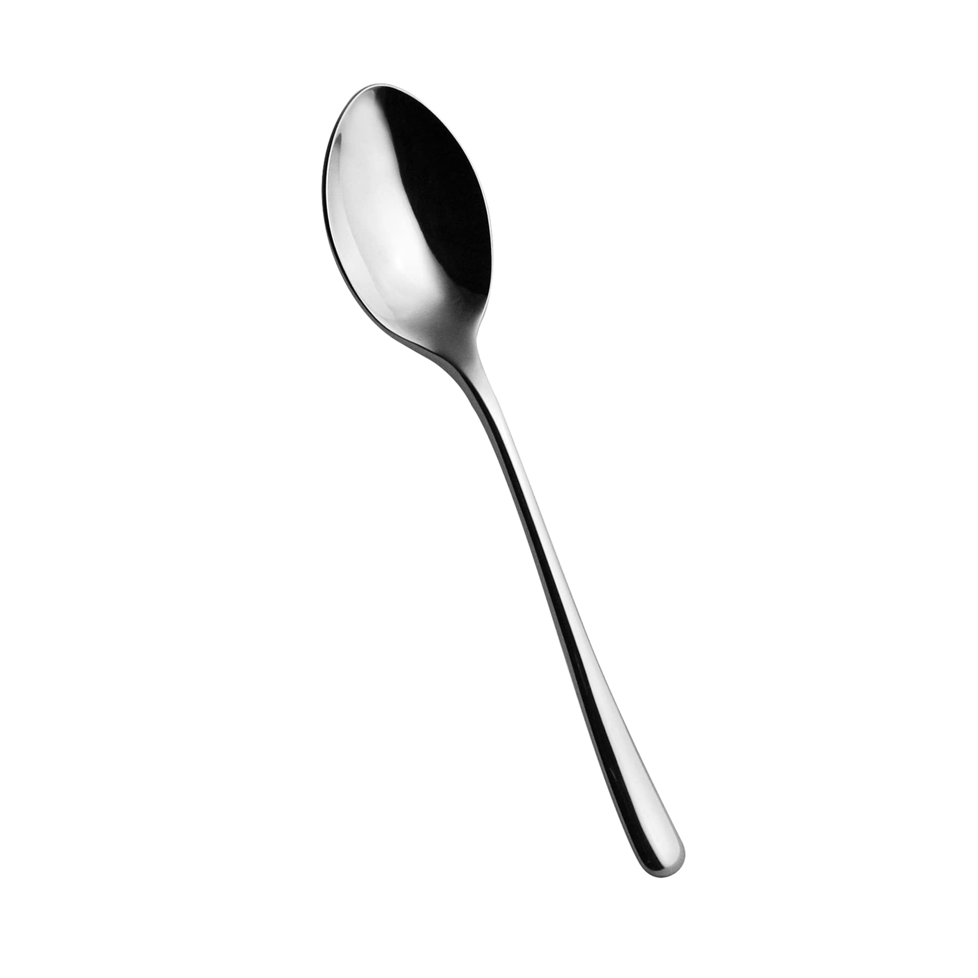 Salvinelli CTPI - Cuchara de mesa (5 mm, acero inoxidable, 30 x 0,5 x 30 cm)
