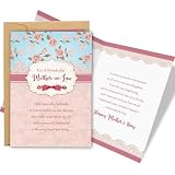 oxggerk Sweet Mother's Day Card for Mother-in-Law,...