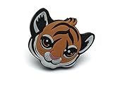 Material: Gummi Speichelecht 2 X Mprofi MT® Kindermöbelgriff Möbelgriff Möbelknopf Gummigriff Kinderzimmer Motiv Tiger