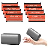 8 Pcs Gray Seal Putty, Waterproof Duct Seal & Moldable Silicone Putty