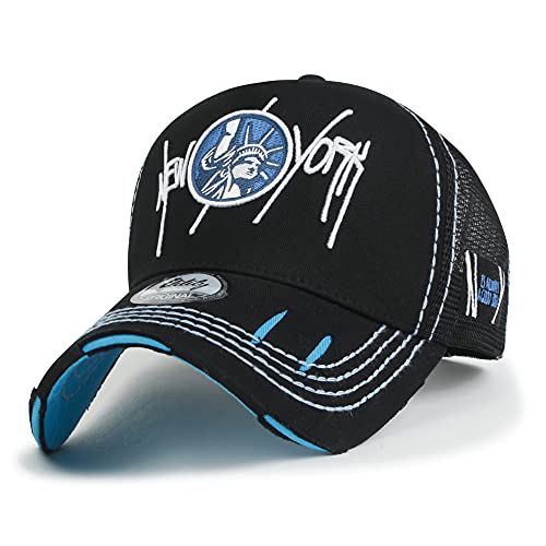 Gorra Trucker con Bordado y Malla Colorida miniatura 1