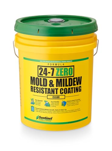 Sentinel 24-7 Zero Interior Mold & Mildew Resistant Coating (5 Gallons, Clear) 24-7ZERO 0