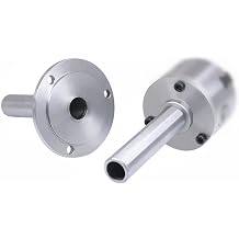 Lathe Flange Spindle k11, k12, k72 Homemade Lathe 80 Chuck 100 Chuck Through Hole Shaft Core Hardened Hard for 80mm Chuck, 1