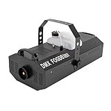 Fog Machine, 3000W DMX Smoke Machine with Led Display Screen Adjustable Nozzle & Remote Control, 30000CFM & Timer, Portable Fogger for Halloween, Stage, Ballroom, Bar, Nightclub, Wedding, Party Etc
