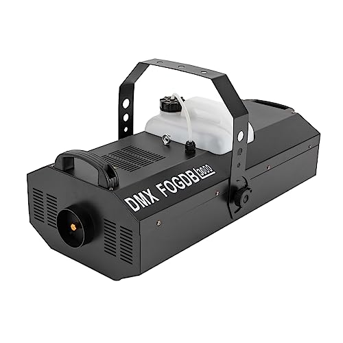 Máquina de humo para escenario de alta potencia 3000 W, salida de 30000 CFM, alcance de pulverización de 26 pies, con control remoto inalámbrico de 164 pies y boquilla ajustable, para DJ, bodas y fiestas miniatura 1