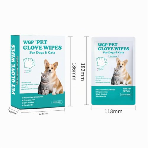 Feuchttücher Hunde Handschuhe, 12 Stück, Doppelseitig – Ansicht 9