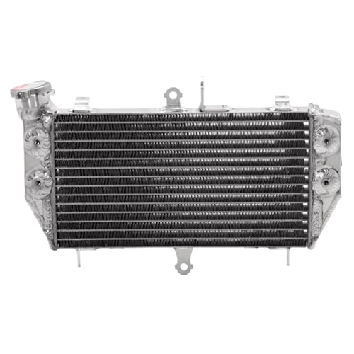 Radiateur moteur moto MT25 refroidisseur d'eau et réservoir trop-plein aluminium