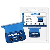 Manxrtod FXBLUE 2.0 Replacement Blade for All BaByliss PRO FX787 & FX726 Trimmers, Ultra Precise FX707BL Replacement Blades Compatible with BaByliss Trimmer Blades, Blue