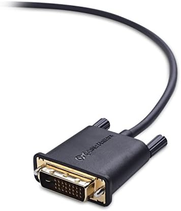 Cable Matters USB C to DVI Cable/USB-C to DVI Cable 1.8m - Thunderbolt 3 Port Compatible for MacBook Pro, Dell XPS 13/15, Surface Book 2, Lenovo Yoga 910 and More (Not Compatible with Mac Mini)