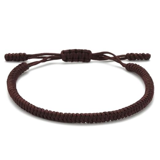 LUCKY BUDDHIST Bracelet porte-bonheur pour adolescents, hommes et femmes – Bracelets d'amitié tressés – Fait à la main avec amour – Style Tibet – Bracelet Nylon réglable