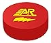 A&R Sports Pro Series Lighting Speed Foam Pucks (Pack Of 2) Red