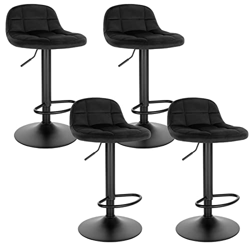 Taburetes de Bar Terciopelo Marca WOLTU