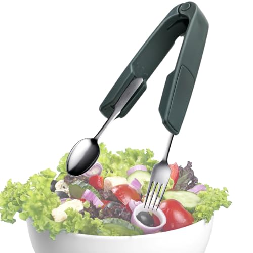 Dmuzsoih Pinze Piccole | Utensili Antiscivolo Multifunzionali Antiaderenti,Pinze Per Insalata Da Servizio,Per Griglia Barbecue Cucina Frittura Carne E Bistecca