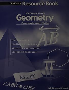 Paperback Geometry: Concepts and Skills: Resource Book Chapter 4 Book