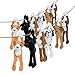 PLUSH LONG ARM DOGS WITH VELCRO PAWS (1 DOZEN) - BULK