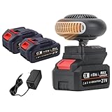 YIHANGG Calefactor Eléctrico a Batería con Sistema Antivuelco Calentamiento Silencioso y Duradero 1500 mAh Portátil Calefactores Recargables para Coche Oficina e Interiores(5)