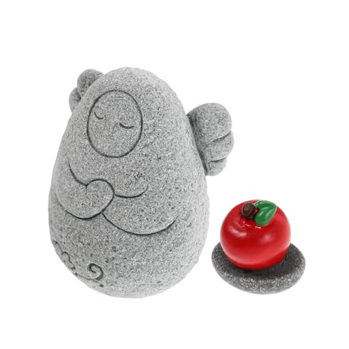 STOBAZA Estatuilla de Ángel Orante para Acuario Decoración Realista para Peceras y Jardín Escultura Elegante para Escritorios y Entrada de Hogar Figura Única para Regalos y Ambientación