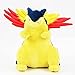 Typhlosion Peluche de Juguete, Juego de Dibujos Animados, muñecos de Animales de Peluche Suaves, Almohada para abrazar calmante para bebés, Regalos de cumpleaños de Navidad para niños 25 cm