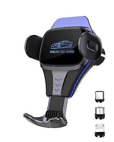 ATTACCO ANTISCIVOLO: Grazie a una presa a molla elicoidale il nostro portacellulare auto wireless può essere attaccato alle principali bocchette d’aria presenti in commercio. Il gancio è dotato di una gomma morbida su entrambi i sostegni in modo da non graffiare le vostre bocchette auto. Infine grazie al dentino anticaduta finale rinforzato il nostro caricatore wireless non si staccherà dalle bocchette nemmeno percorrendo strade disconnesse, garantendo una guida sicura senza distrazioni.