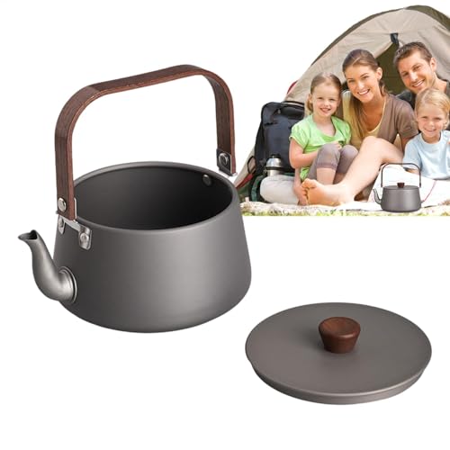 Ghjkldha Hiking Backpack, Electric Kettle, Camping Tent, Headphones, Outdoor Coffee Maker Camping Coffee Pot Compact Travel Kettle Best Camping Teapot for Coffee and Tea