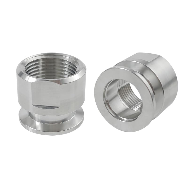 Conector KF16 acero inoxidable con rosca 1/2 NPT hembra para adaptador vacío 3