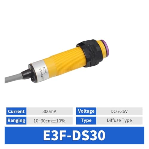 Détecteur PNP NO commutateur optique E3F-DS30 capteur reflex