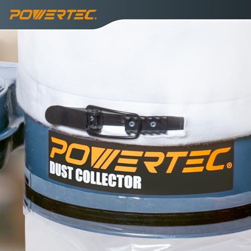 POWERTEC 1 HP Dust Collector 800 CFM