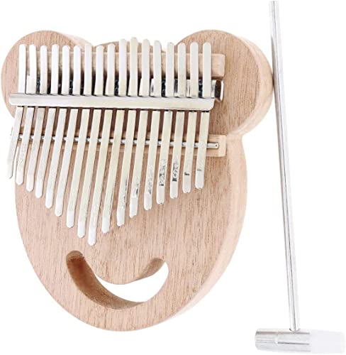Générique Mini Doigt Kalimba Pouce Piano Pouce Piano 17 Touches Acajou Ours en Forme de Visage Pouce Piano Kalimba avec… - Les Beatles, Paul McCartney, John Lennon, RIngo Starr, George Harrison Générique Mini Doigt Kalimba Pouce Piano Pouce Piano 17 Touches Acajou Ours en Forme de Visage Pouce Piano Kalimba avec…
