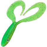 Balzer Shirasu Zander Collector 120mm 12cm Lime Chartreuse 136760512 Leurre en caoutchouc pour le sandre, leurre pour la pêche au sandre, appât pour sandre